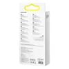 Baseus Flash Series II kabel USB - USB Typ C / Lightning / micro USB 100 W 1,2 m czarny (CASS030001)